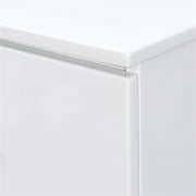 ClickDecor Hudson 2 Drawer Nightstand White