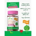 thumbnail image 4 of Kids B Complex | 90 Gummies | Peach Raspberry Flavor | Non-GMO, Gluten Free & Vegan Supplement | by Lil' Sprouts, 4 of 8