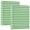 Green White Stripe, variant on Dailycode Brown White Stripe Hardcover 3 Ring Binder 1.5 Inch Ring Decorative Binder Organizer for Home School Office