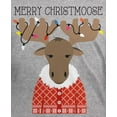 thumbnail image 4 of Old Glory Mens Christmas Merry ChristMoose Moose Short Sleeve T Shirt, 4 of 6