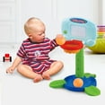 thumbnail image 5 of LotFancy Baby Basketball Hoop for Toddlers, Height Adjustable 2 in 1  Sports Toy Set for Kids 1-3, 5 of 8
