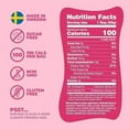 thumbnail image 3 of Pandy Swedish Candy Sugar Free Candy - Swedish Candy Mix 4 Flavors - Diet Candy Keto Gummy Low Calories Snacks - Healthy Foam Sweets Pack of 8 x 1.8oz, 3 of 9