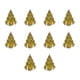 thumbnail image 1 of Decoraciones navideñas, adornos navideños, regalos navideños, tarjeta de decoración de copa de vino tinto de Navidad, gorro de Papá Noel, tarjeta de fiesta, decoración de copa de vino, centro comercia, 1 of 5