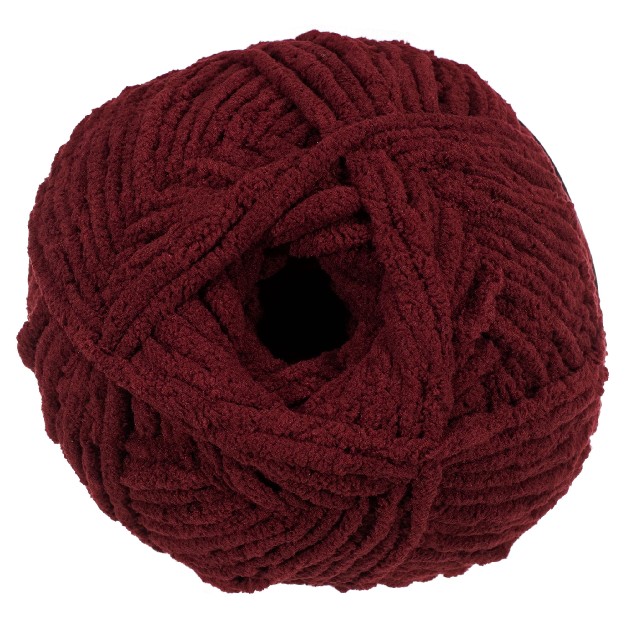 220 Yard Skein of Super Bulky Size 6 Blanket Yarn - 100% Polyester Fibers - Machine Wash and Dry - Ideal for Weaving, Knitting, and Crocheting