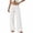 White, variant on Stralyhd Wide Leg Women's Jeans Elastic Waist Low Rise Denim Pants Spring Summer Casual Jean Baggy Lightweight Straight Palazzo Pants White S