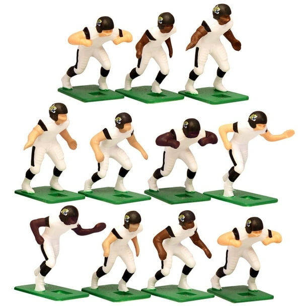 Jacksonville Jaguars White Uniform Action Figures Set