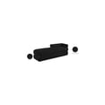 thumbnail image 2 of Meridian Furniture Kennedy Black Faux Shearling Teddy Fabric Bench, 2 of 14