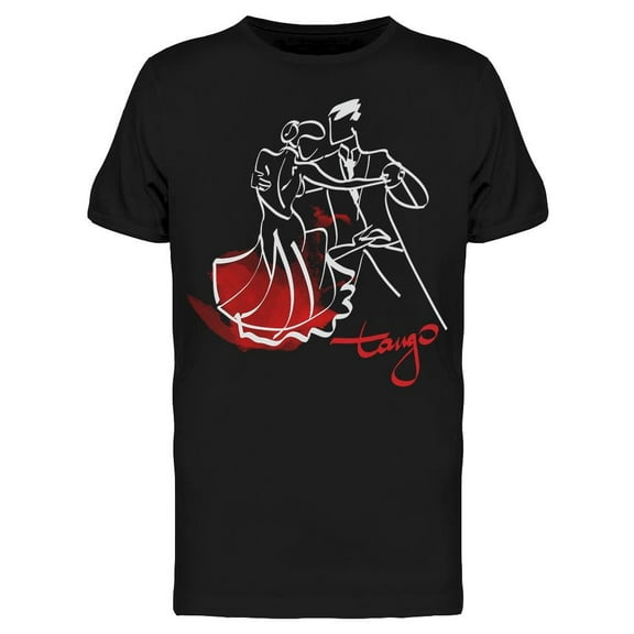 A Couple Dancing Tango T-Shirt Men -Image by Shutterstock, Male XX-Large