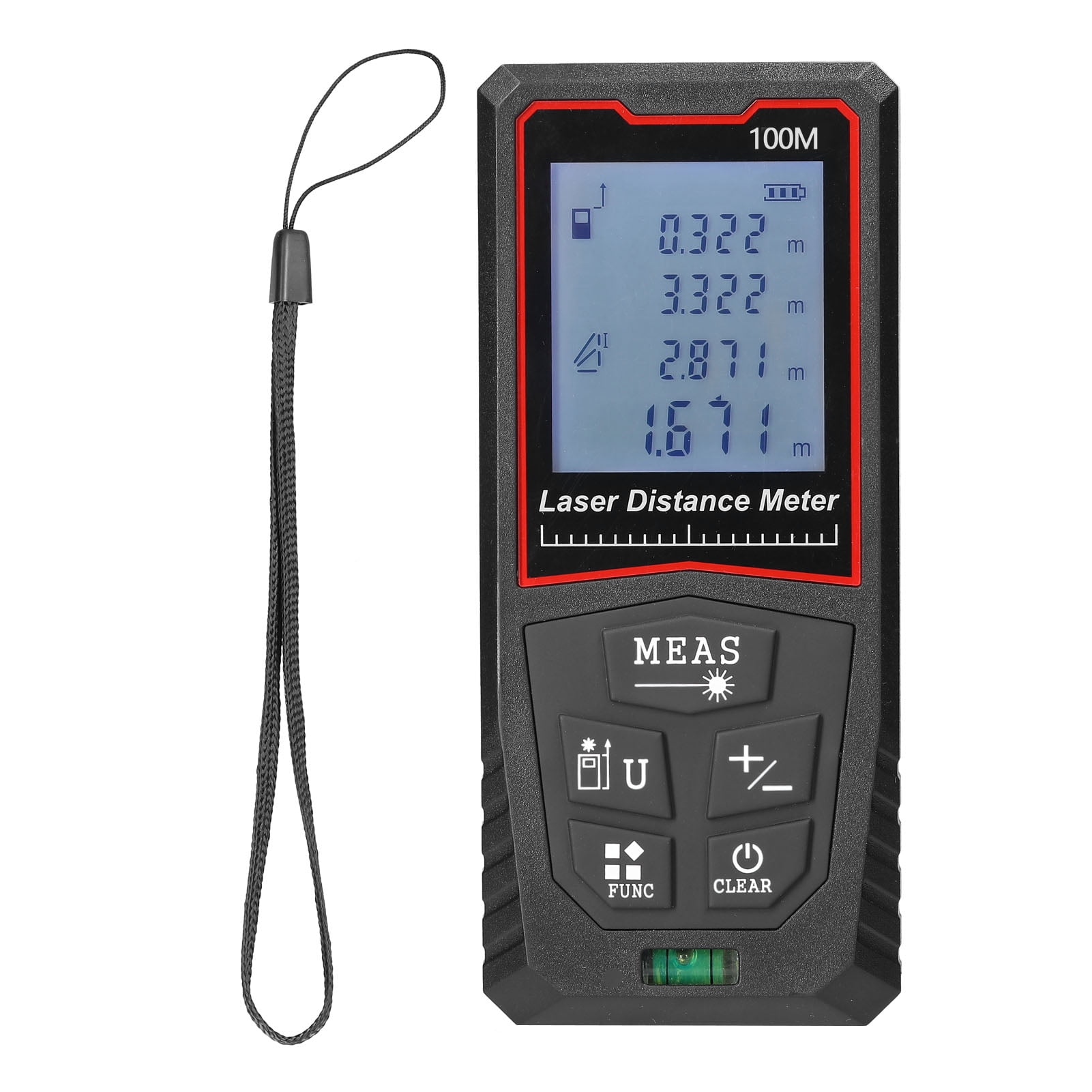 Medidor láser portátil de 100m con precisión milimétrica - Calcula ...