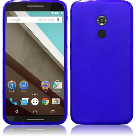 Mystcase™ Motorola Nexus 6 TPU CANDY Hard Gel Flexi Skin Case Phone Cover +Screen