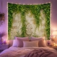 thumbnail image 2 of Ornate Fountain with Ivy Against a Stone Wall, Serene Rustic for Garden Lovers, Botanical Wall Art, Housewarming Gift, Tapestry Wall Hanging for Living Room and Bedroom, 2 of 7