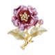 thumbnail image 2 of Qarigey Broche de flor para mujer, alfiler de aleación, broches de abrigo, decoraciones, joyería femenina para citas, adornos de regalo de Ropa, zapatos y accesorios Miscelánea Violeta, 2 of 6
