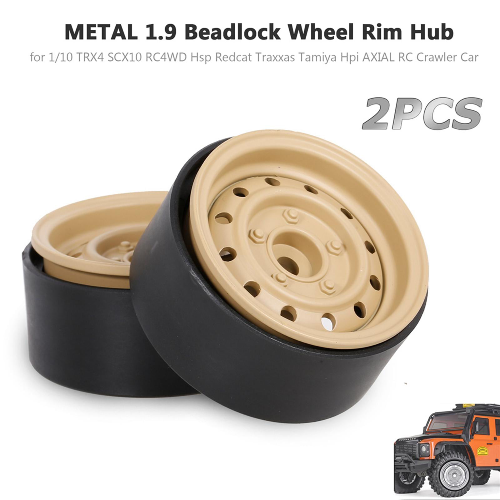 2PCS Metal Wheel Hex Hub for SCX10 Traxxas TRX4 D90 1/10 RC Crawler Car 