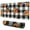 Checkered Halloween Pumpkin, variant on Long Mouse Pads for Desk,Classic Halloween Icons Pattern Desk Mats on Top Of Desks, Desk Mouse Pad Extra Large with 3mm Non-Slip Base and Stitched Edge for Gaming,Office,Work,Home 31.5"x11.8"