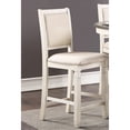 thumbnail image 2 of Counter Height, Textured Beige Seats | Dining Room Decoration, 2 - Chair Wood Set, 2 of 5