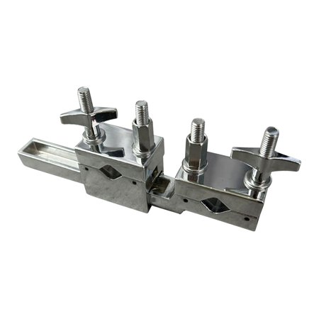 Drum Cowbell Holder Clamp Clamp Mounting Accessories Double Clamp Accessory