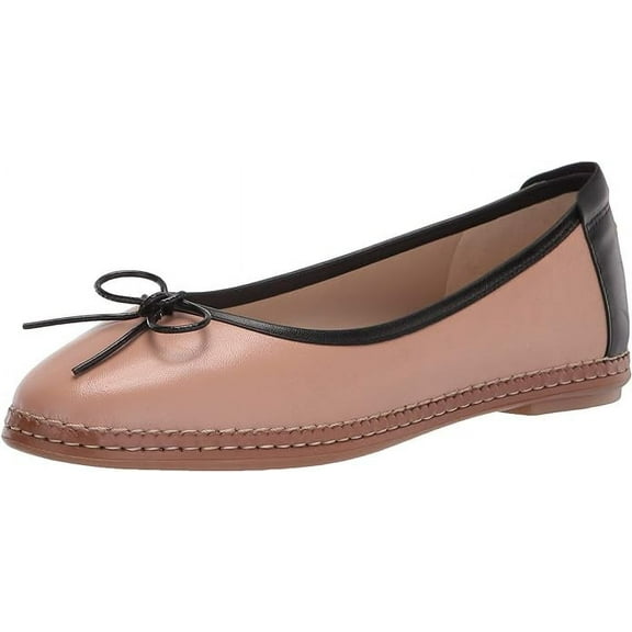 Cole Haan Ballet Flat Cloudfeel All Day Ballet Sheep Leather Slip On Flats (Brush Sheep Leather, 8)