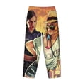 thumbnail image 5 of Grand Theft Auto Women's Pajama Pants Lounge Daily Novelty Cozy Sleep Bottoms Pants Sleepwear With Pockets, 5 of 8