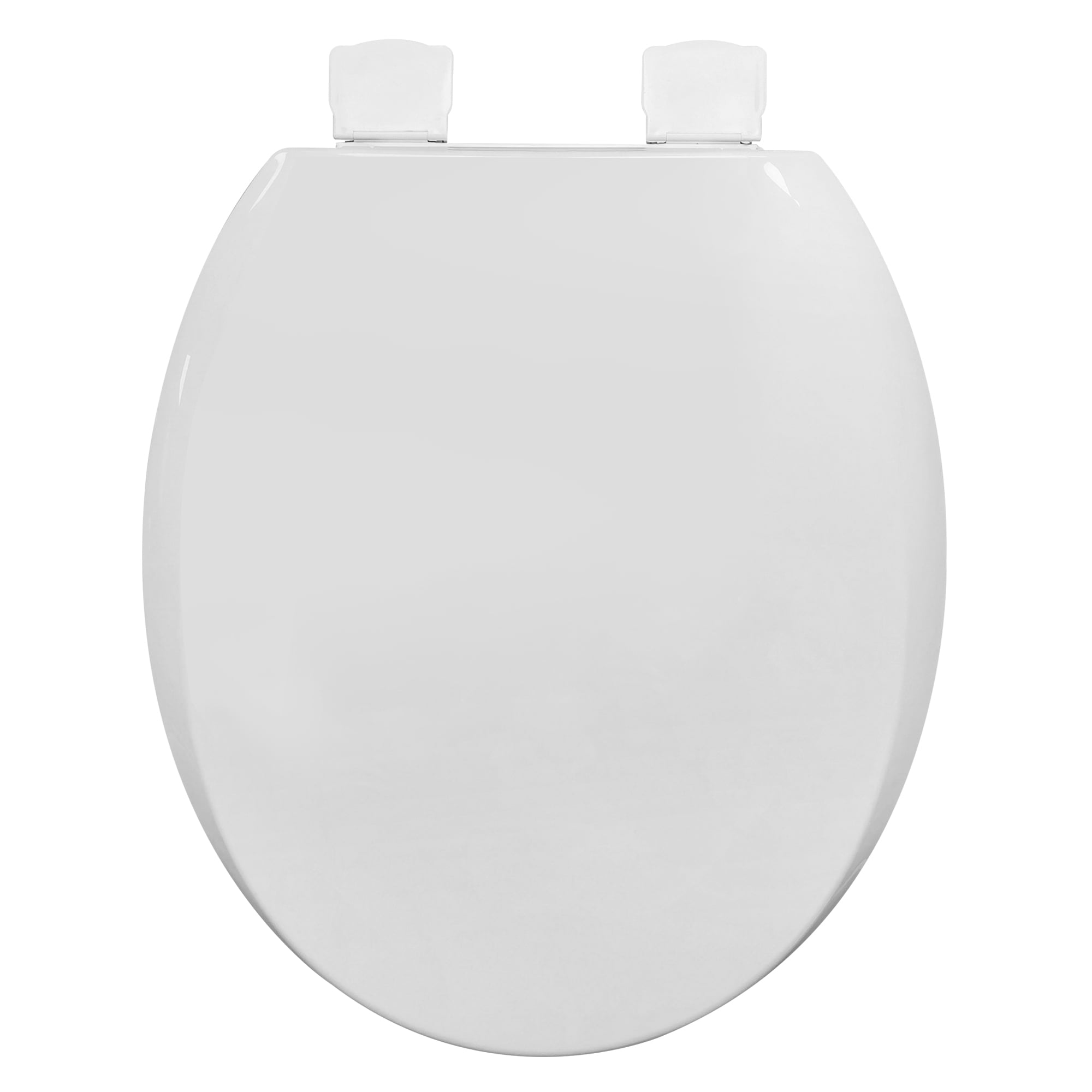(4 pack) Mainstays Plastic Round Slow Close Toilet Seat in White