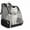 BLACK, variant on Pet Backpack Carrier for Small Dogs & Cats | Up to 15lbs Capacity | Foldable with Breathable Mesh Windows | Ideal for Travel, Hiking & Outdoor Adventures（Gray）