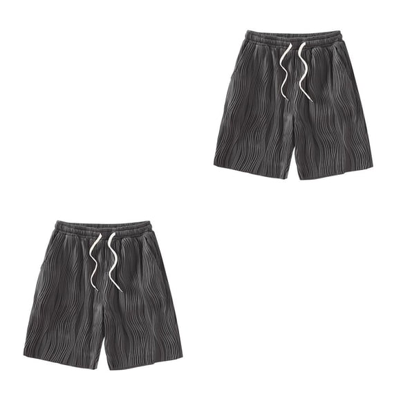 Minnieouse Pantalones de encaje de hielo, pantalones cortos sueltos, traje de hombre, piel lavable a la moda, cierre para niño, mujer Unisex, Type6 NO6