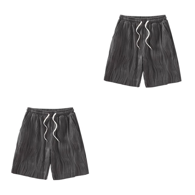 Minnieouse Pantalones de encaje de hielo, pantalones cortos sueltos, traje de hombre, piel lavable a la moda, cierre para niño, mujer Unisex, Type6 NO6