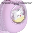 thumbnail image 3 of Pyhodi auriculares para Niños, Luces Rgb, Tiempo de Reproducción de 20 Horas, Estéreo Hifi, Orejeras de Espuma Viscoelástica, Auriculares Inalmbricos, Micrófono, Modos coneuts, 3 of 7