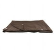 thumbnail image 6 of 10' x 16' Dark Brown Canvas Tarp 12oz - Water Resistant & Breathable - Heavy Duty Tarps - Multipurpose Tarpaulin Cover for Camping Tent, 6 of 11