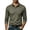Army Green, variant on fnnxeal Mens Polo Shirts, Casual Fall Winter Long Sleeve Knit Collared Pocket Black Polo Shirts for Men Size M