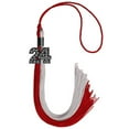 thumbnail image 5 of Endea Graduation Red/Grey Graduation Tassel with Black Date Drop, 5 of 10