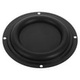 thumbnail image 2 of Placa de diafragma de altavoz de graves de 4 pulgadas, diafragma de radiador pasivo, placa de vibración de goma para subwoofer, reemplazo de membrana de vibración de altavoz de automóvil, 2 of 8