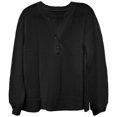 thumbnail image 4 of EDFBUYKRS Blouses for Women Dressy Lace Pleated Tunic Tops Casual Long Sleeve Fall Shirts L, 4 of 4