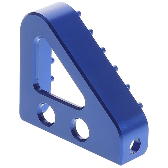 Amosfun Motorcycle Blue Rear Brake Pedal Footrest Support with Easy Installation for