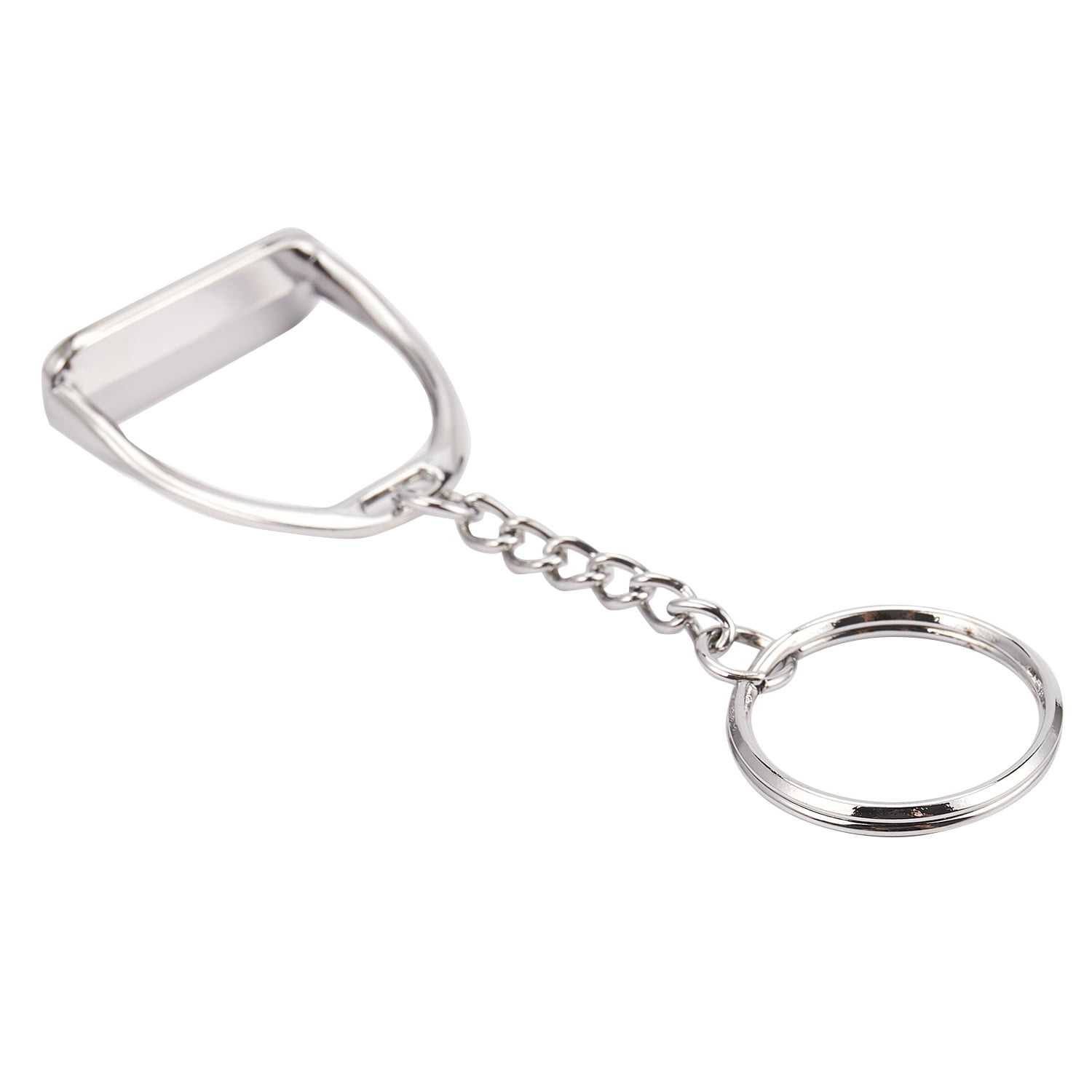 1pcs Simple Elegant Design Western Stirrup Keychain Key Ring Hanger Tool FO H3t8 for sale online 