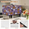 thumbnail image 6 of TSOVTHRID Pumpkin Ghost Bat Candy Print Microwave Oven Cover, Air Fryer Toaster Oven Dust Cover Protective Dust-Proof Countertop Appliance Protector for Halloween Decor, 20.9"W x 15.7"D x 12.4"H, L, 6 of 7