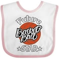 thumbnail image 3 of Inktastic Future Basketball Star Boys or Girls Baby Bib, 3 of 4