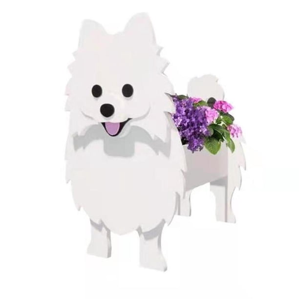 Maceta De Perro Con Forma De Animal De Dibujos Animados Para Decoración Del Jardín Del Hogar Advancent HA036451-00