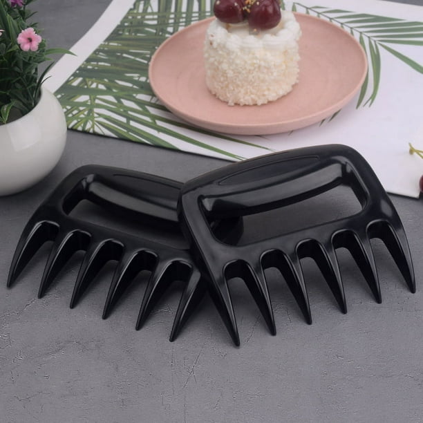 Desmenuzadora de carne de pollo, herramienta desmenuzadora de pollo con lomo fuerte, tenedor de carne resistente al calor, pinzas para cerdo desmenuzado, accesorios para barbacoa, regalos de cocina, r