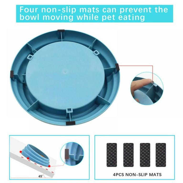 1PC Slow Feeder Dogs Bowl for Large Dogs,Anti-Gulping Pet Slower