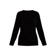 thumbnail image 4 of Time and Tru Women's and Women’s Plus Chenille Crewneck Sweater, Midweight, Sizes XS-4X, 4 of 5