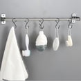 thumbnail image 5 of Paquete de 5 ganchos en S para colgar, ganchos en S resistentes de 3,5 pulgadas con hebilla de seguridad Ganchos en forma de S Ganchos para estantes de cocina Ganchos para colgar plantas, (n, 5 of 5