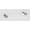 Nickel, variant on Alno A870-6-PB Royale 6" Center To Center Acrylic Bar Solid Brass Cabinet Handle / Drawer