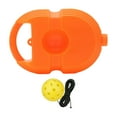 thumbnail image 2 of Pickleball Trainer Equipo de Entrenamiento de Pickleball Placa Base, Práctica Práctica de Pickleball con Pelota de Pickleball para Entrenamiento en So Naranja shamjiam Entrenador de pickleball, 2 of 8