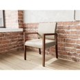 thumbnail image 4 of Pemberly Row Waiting Reception Guest Chair Wood Frame in Brown, 4 of 5