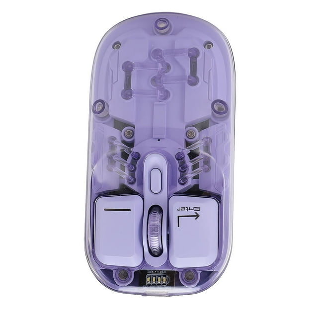 WL Gaming Mouse, Rechargeable RGB Ultra Thin Computer USB Optical Mice with 2.4G BT 5.0 Mode, Up to 16000 DPI, 11 Light Modes, for PC, Laptop, Computers, Tablet