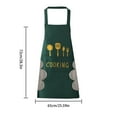 thumbnail image 2 of Fwttom Kitchen Apron - Waterproof Adjustable Bib with Pockets for Men Women, Chef Aprons for Cooking Gardening Painting Baking Restaurant, 2 of 2