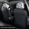 thumbnail image 3 of Kdxio Navy Blue Anchors Pattern Print 2 Piece Car Head Rest Covers Set Auto Front/Rear Seats Headrest Cover Universal Fit Most Cars,Sedan, SUV, 3 of 9