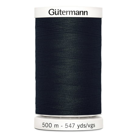 UPC: 0077780006287 | Gutermann Sew-All Polyester Black Thread  547 yd.