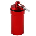 thumbnail image 4 of Mini botellero de aluminio para pastillas, resistente al agua, para ciclismo (Rojo), 4 of 7