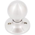 thumbnail image 2 of Stone Harbor Hardware Ball Door Knob, Dummy (Non-Turning) Function, Satin Nickel, 2 of 4